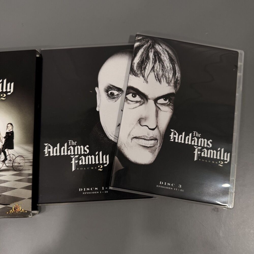 The Adams Family-   Volume 1 and Volume 2 - DVDs - Picture 8 of 8